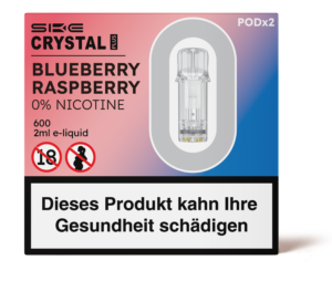 New Crystal Plus Blueberry Raspberry 0%